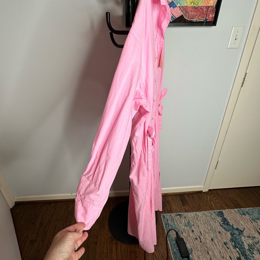 Great maxi dress in pink!  Size L. Never worn. NWT. - Picture 7 of 10